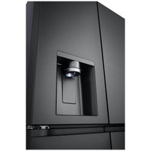 LG 506L French Door Fridge with Slim Non-Plumbed In-Door Ice and Water Dispenser Matte Black GF-LN500MBL hero image