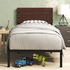 Zinus Figari Single Metal and Bamboo Bed Frame Brown AU-FBOBH1-39S image NaN