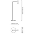 CTO Lighting Heron Floor Light - Bronze with Marble Base HERFLOBZCV image NaN