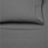 Linen House Vienna 300TC Charcoal King Fitted Sheet 40cm 01728G628 image NaN