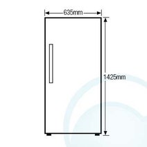 Fisher & Paykel E373R 373L Upright Fridge hero image