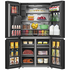 Hisense 585L French Door Fridge Black Steel with Dark Interior HRCD585BWB image NaN