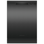 Fisher & Paykel Series 5 Contemporary Freestanding Dishwasher Black Steel DW60FC1B2 hero image