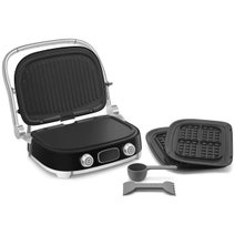 Smeg 50s Style Countertop Multifunctional Grill Black MGF01BLAU hero image