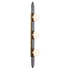 CTO Lighting Modulo Triple Wall Light - Satin Brass MODWA3SBSKMO image NaN