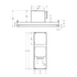 Novy 90cm Mini Pureline Undermount Rangehood Stainless Steel 1820 image NaN