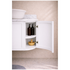 Turner Hastings Evara 90x53 Wall Hung Vanity with Real Marble Top To Suit Above Counter Basin White NTH EV953-WH-NTH image NaN