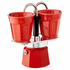 Bialetti Mini Express Red with 2 Ceramic Cups CM920 image NaN