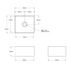 Turner Hastings Novi 50 x 46 Fine Fireclay Single Bowl Butler Sink Concrete NO504FS-CL image NaN