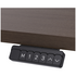 Lifespan Fitness ErgoDesk 140cm Electric Standing Desk Walnut/Black LFDK-ED140WNBK image NaN
