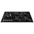 ASKO 90cm Natural Gas 5 Burner Cooktop with Fusion Volcano Burner Black Ceramic Glass HG8953BGD1 image NaN