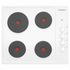 Westinghouse 60cm Electric Cooktop White WHS642WC  image NaN