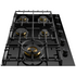 Omega 90cm Natural Gas Cooktop with Wok Burner Ceramic Glass Black OCGG905WB image NaN