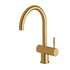 Sussex Taps Voda Sink Mixer Curved Matt Gold VSMC-03 image NaN