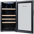 LeCavist 33 Bottle Wine Cabinet Single Zone Black LEK33PV image NaN