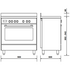 DeLonghi 90cm Deluxe Freestanding Induction Cooker Anthracite DEF1407INDMB image NaN