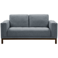 Ostro Freya 2 Seater Couch Light Grey 26001000