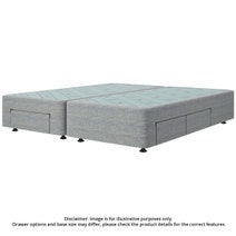 Sealy Spacesaver Super Queen Split Bed Base Front Drawer / Left Drawer Sand SV-SAN-SQN-FL hero image
