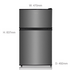 Esatto 87L Manual Defrost Bar Fridge EBF91S image NaN