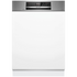 Bosch 60cm Series 8 Semi Integrated Dishwasher 15 Place Setting Stainless Steel SMI8ZCS02A  image NaN