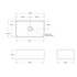 Turner Hastings Novi 75 x 46 Fire Fireclay Single Bowl Butler Sink Concrete NO754FS-CL image NaN