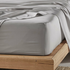 Linen House Tencel 375TC Silver Queen Sheet Set 01709F398 image NaN