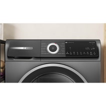 Bosch Series 8 8kg Heat Pump Tumble Dryer Cast Iron Grey WQH235BFAU hero image