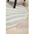 Rug Culture Chrome Medium Silver & Off White Rug 200X200CM - CRO-SAV-SIL-200X200 image NaN