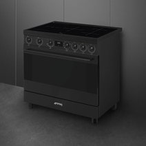 Smeg 90cm Matte Black Induction Freestanding Oven C9IMN2 hero image