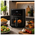 Kitchen Couture 4.5L Clear View Colour Touch Air Fryer Black 10005842 image NaN