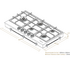 Spezialist 94cm LP Gas Stainless Steel Cooktop S30945SPLPG image NaN