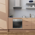 Haier  60cm, 7 Function, Stainless Steel Multi Function Oven HWO60S7MX4 image NaN