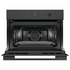 Fisher & Paykel Series 9 60cm Minimal Compact Combi-Microwave Oven Black Glass OM60NMTDB1 image NaN