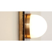 CTO Lighting Modulo Single Wall Light - Satin Brass MODWA1SBSKMO hero image