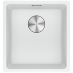 Franke Maris 370mm Single Bowl Undermount Sink Polar White MRG110-37PW-B hero image
