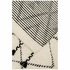 Cadrys Sahara Diamond Ivory/Charcoal 160x230 Rug SAHDIC1 image NaN