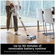 Shark PowerPro Reveal Cordless Stick Vacuum White-Rose Gold IZ380H hero image