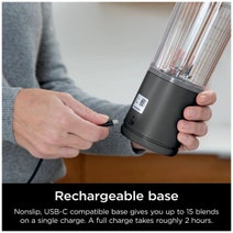 Ninja Blast Portable Blender Denim Blue BC100NV hero image