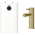 Stiebel Eltron SNU 10 PLUS with Fixed Gold Mixer 208203 image NaN