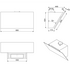 Smeg 90cm Angled Wall Mount Matte Black Rangehood KV394MB image NaN