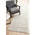 Rug Culture Chrome Medium Silver & Off White Rug 300X80CM - CRO-SAV-SIL-300X80 image NaN