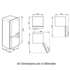 Smeg FAB32LLINA1 326L Retro Style Bottom Mount Fridge image NaN
