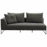 Kalona Vaeroy Modular Four Seater Left Facing Sofa Pewter WS-208-01B-VILA-27PK image NaN