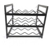 L.T. Williams 12 Bottles Stackable Wine Rack 3 Tier Black 8300-LT image NaN