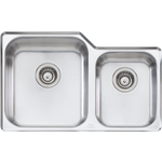 Oliveri NP61U Nu-Petite 1 and 3/4 Bowl Undermount Sink hero image