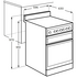 Westinghouse 60cm All Gas Freestanding Stove/Oven Stainless Steel WFG612SCH image NaN