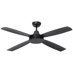 Mercator Nemoi 137cm DC Ceiling Fan with Remote Black FC700134BK hero image