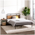 Zinus Double Santa Fe Metal and Wood Bed Frame with Footboard AU-SFBF-BR-D image NaN