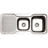 Arc IS11RS3 1 and 3/4 Bowl Left Hand Drainer Inset Sink image NaN
