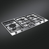 Smeg 90cm Classic Aesthetic Natural Gas Cooktop PSA906-5  image NaN